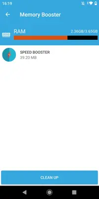 Speed Booster android App screenshot 3