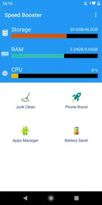 Speed Booster android App screenshot 5